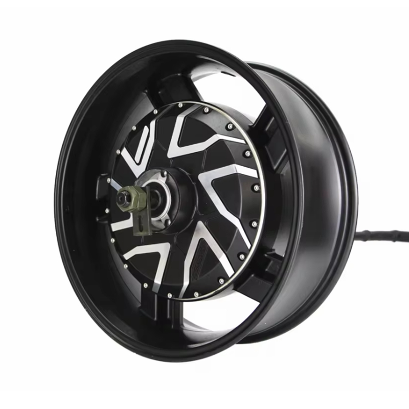 12000W Electric Motorcycle Hub Motor - Moteur QS 12000W 17x6.0 pouces V412KW