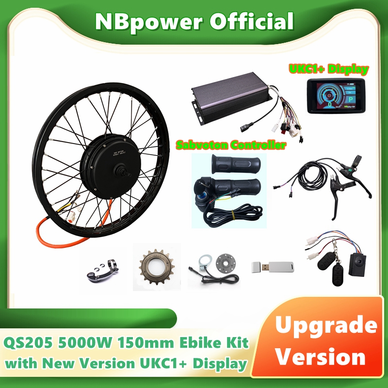 NBpower/QS205 5000W V3 150mm m - 5000W Hub Motor Kit 72V avis et prix